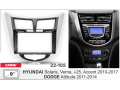 Рамка 9" Hyundai Solaris 2010-17 CARAV 22-105